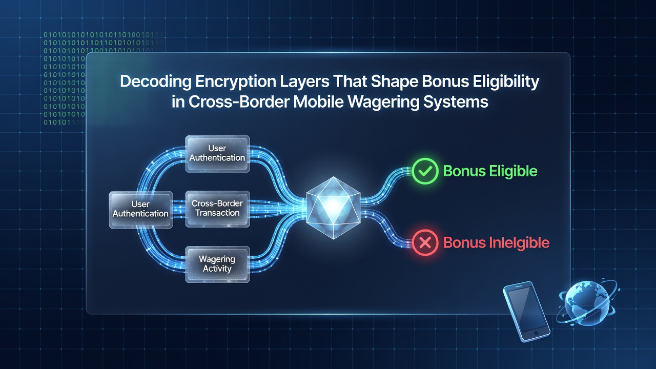 Flowchart of encryption verification process for bonus eligibility