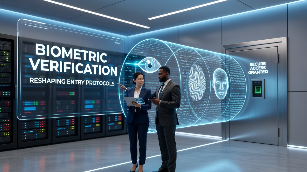 Biometric scanning interface used during secure online gambling login processes