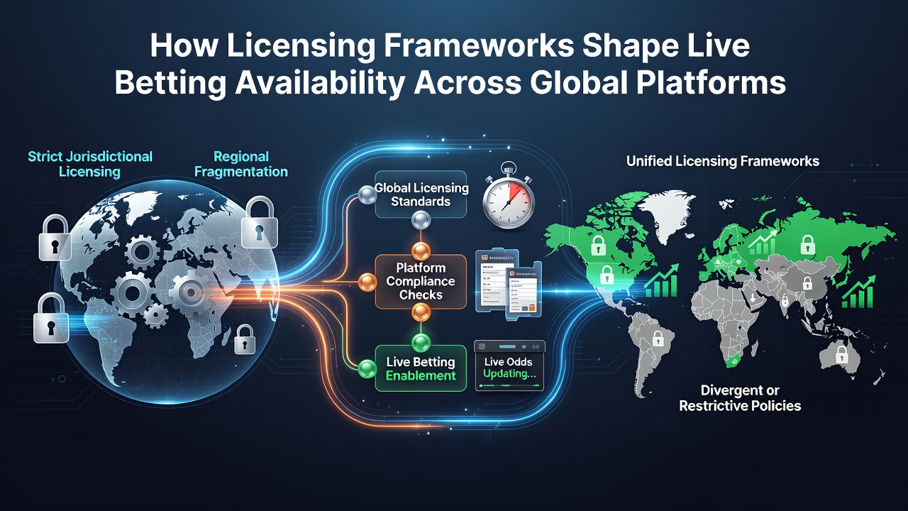 How Licensing Models Govern Live Betting Expansion Worldwide