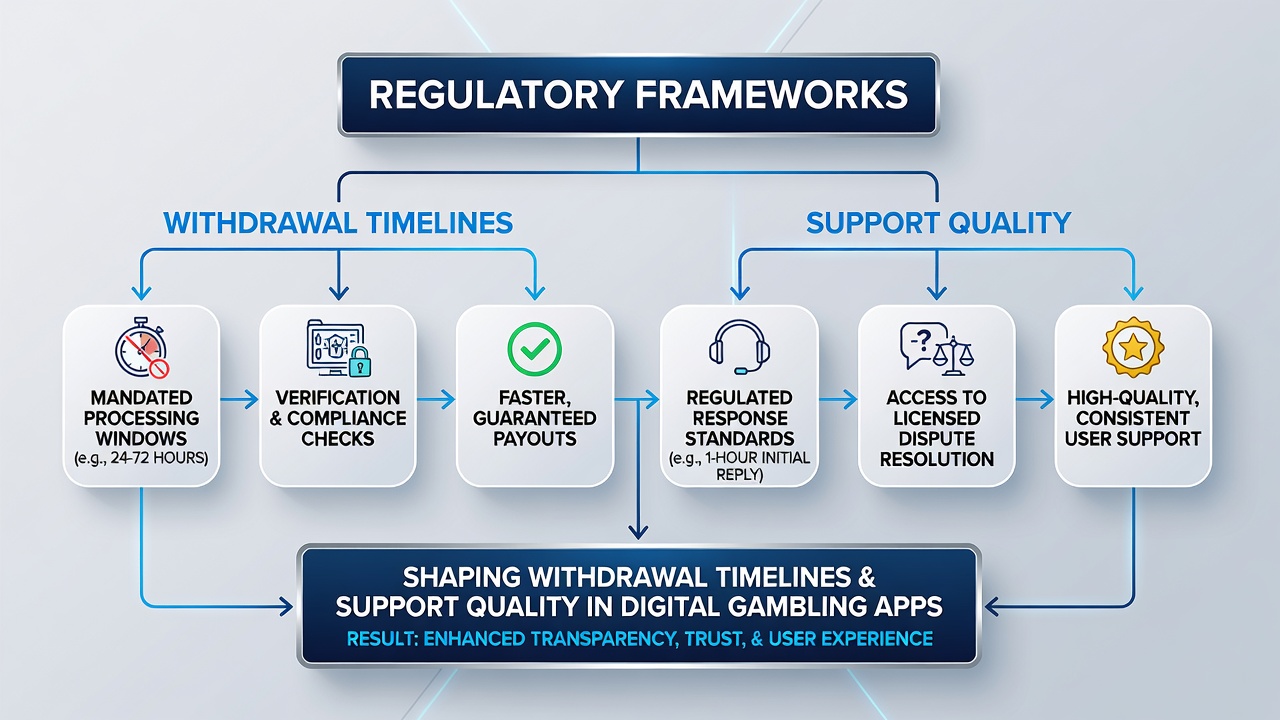 Support team interactions and compliance dashboards in licensed gambling operations